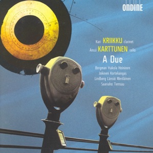 Bergman, E.: Karanssi - Tiensuu, J.: Plus Ii - Kortekangas, O.: Iscrizione - Saariaho, K. Oi Kuu - Merilainen, U.: Unes