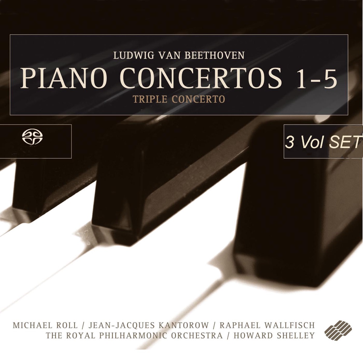Beethoven: Piano Concertos - Triple Concerto cover art