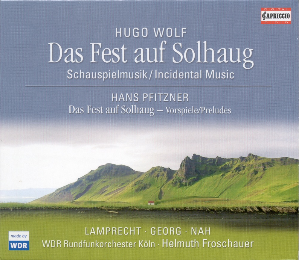 Обложка альбома «Wolf: das Fest Auf Solhaug» — Mechthild Georg, Helmuth Froschauer & Cologne West German Radio Orchestra