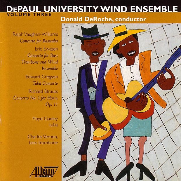 Обложка альбома «DePaul University Wind Ensemble: Vol. 3 - Friends In Low Places» — Charles Vernon, DePaul University Wind Ensemble & Floyd Cooley