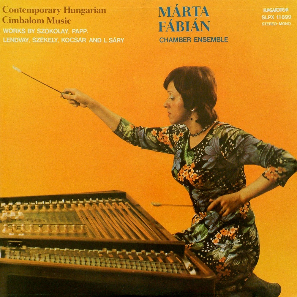 Обложка альбома «Contemporary Hungarian Cimbalom Music» — Márta Fábián