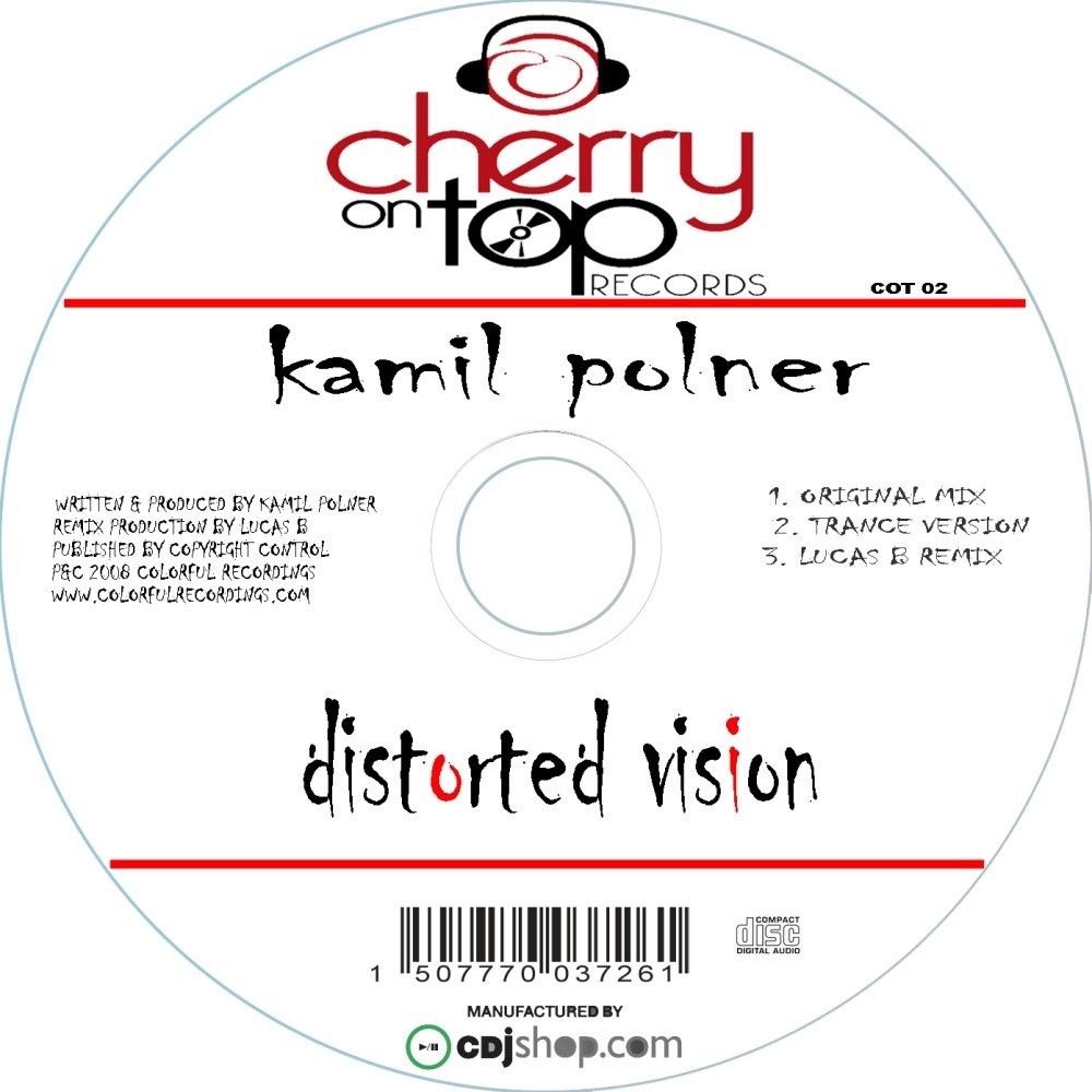 Обложка альбома «Distorted Vision - Single» — Kamil Polner