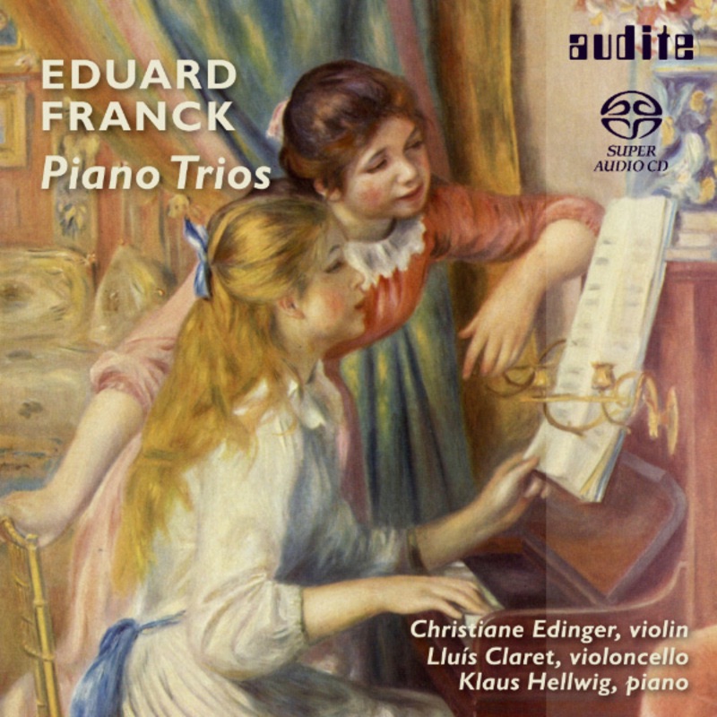 Обложка альбома «E. Franck: Piano Trios» — Christiane Edinger, Lluís Claret & Klaus Hellwig