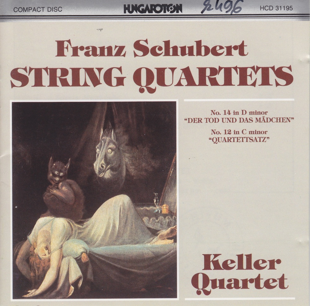 Обложка альбома «String Quartets» — Keller Quartett