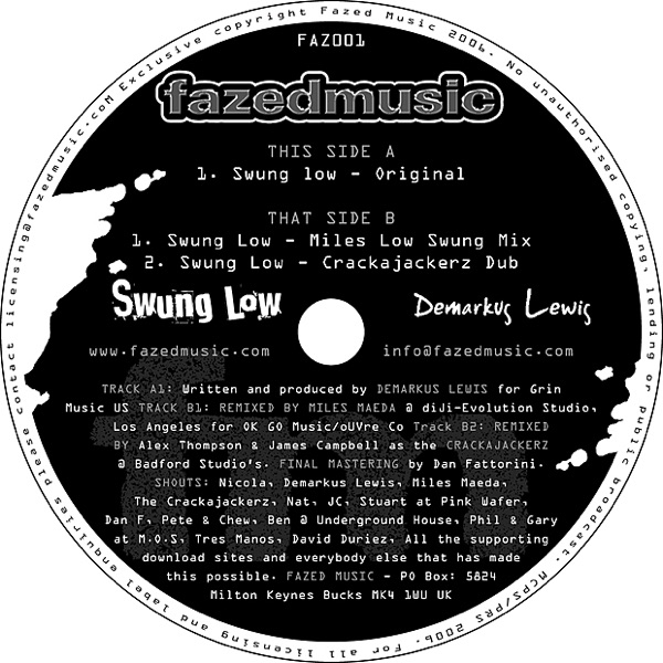 Swung Low - EP