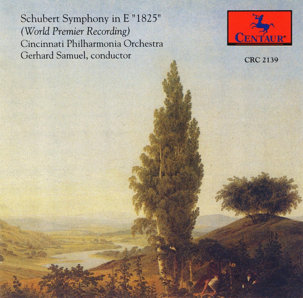 Обложка альбома «Schubert: Symphony in E major, "1825"» — Cincinnati Philharmonia Orchestra & Gerhard Samuel