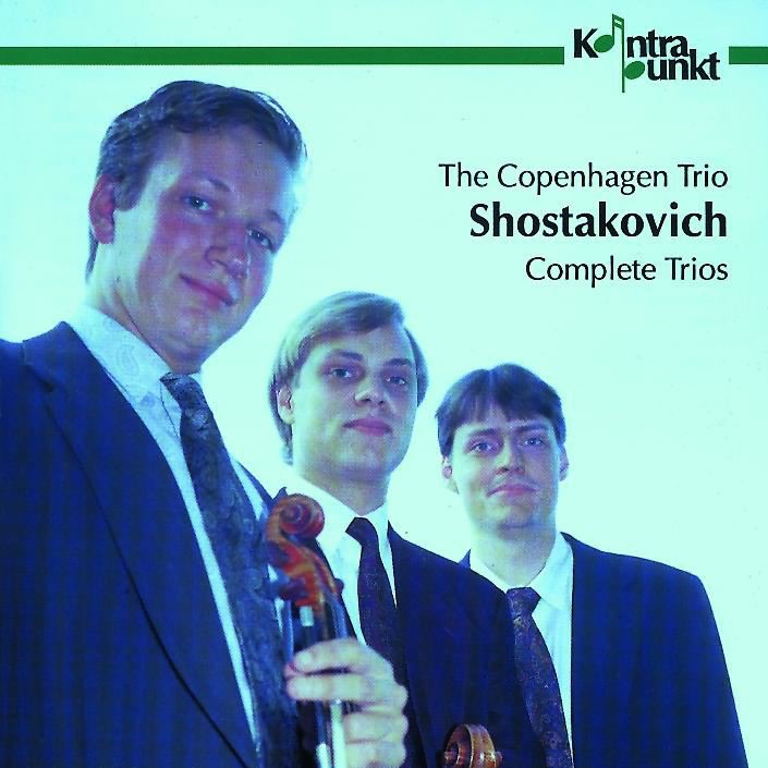 Обложка альбома «Shostakovich: Complete Trios» — The Copenhagen Trio, Søren Elbæk, Morten Mogensen & Troels Svane