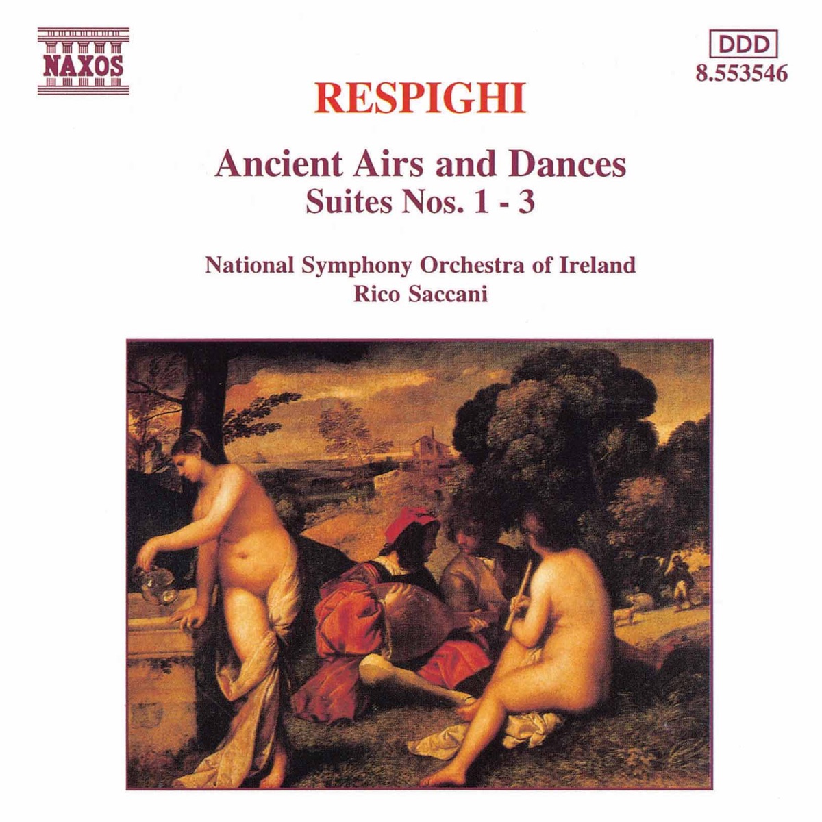Respighi: Ancient Airs and Dances, Suites Nos. 1-3 cover art
