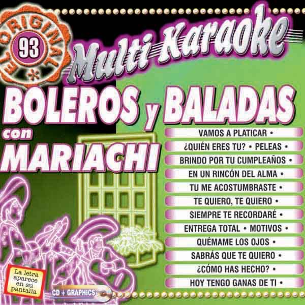 Boleros Y Baladas Con Mariachi