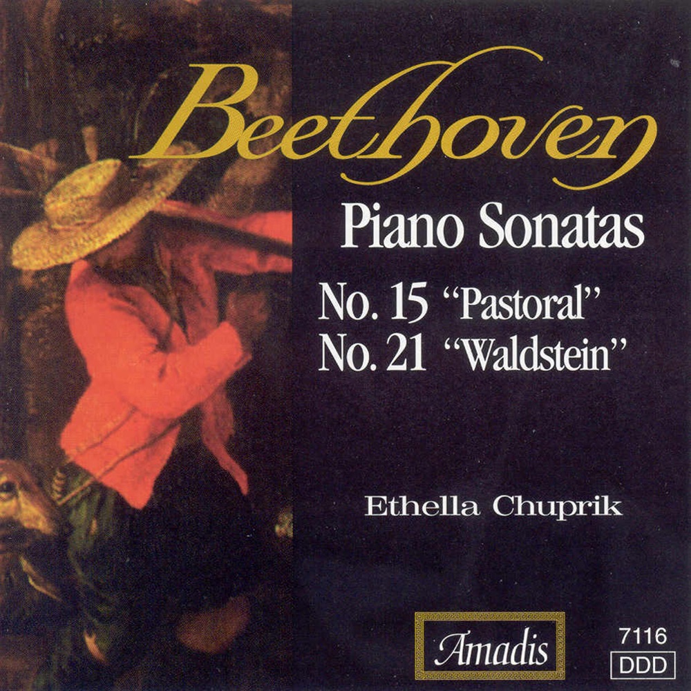 Обложка альбома «Beethoven: Piano Sonatas Nos. 15, "Pastoral" and 21, "Waldstein"» — Ethella Chuprik