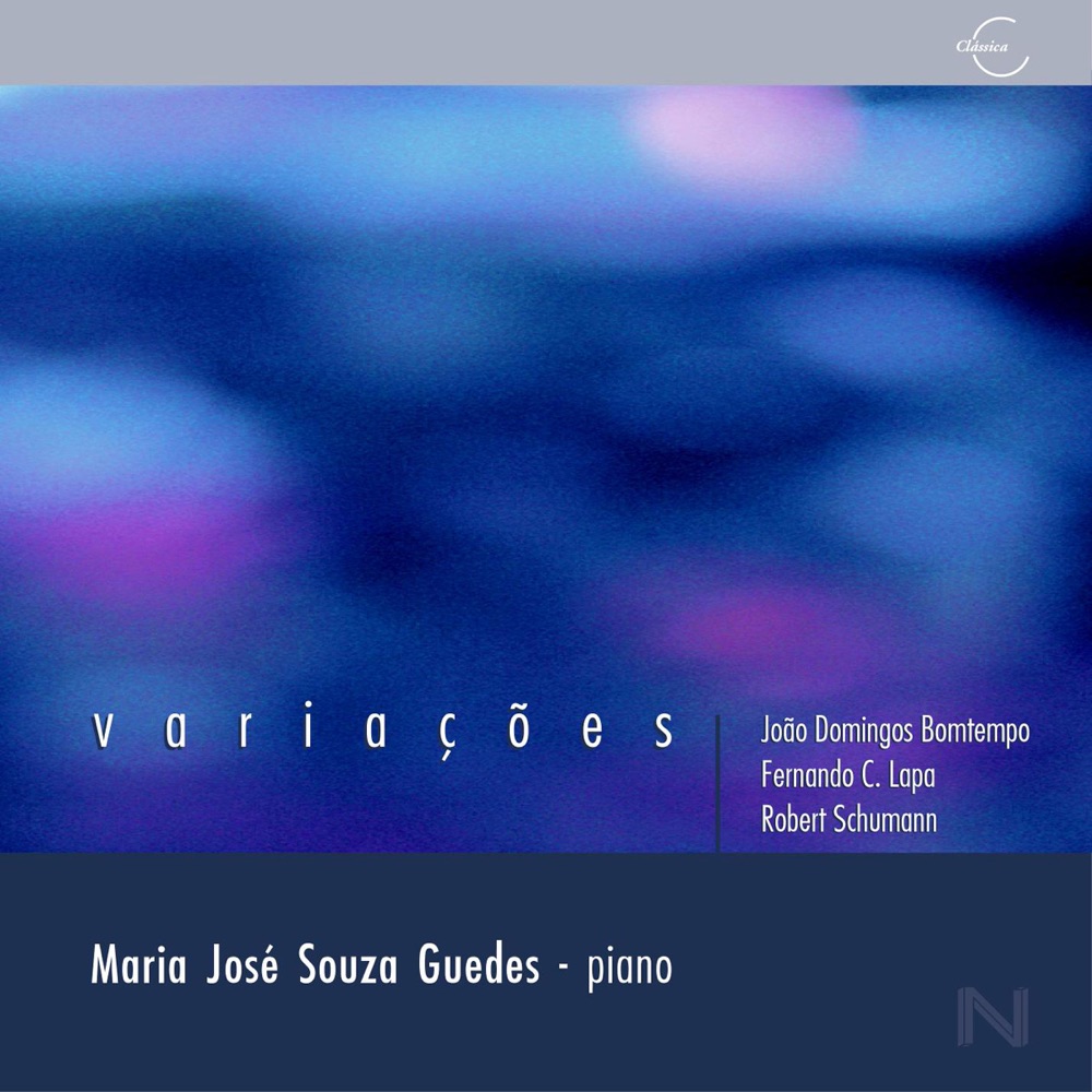 Обложка альбома «Variacoes (Domingos Bomtempo  Fernando C. Lapa  Robert Schumann)» — Maria José Souza Guedes