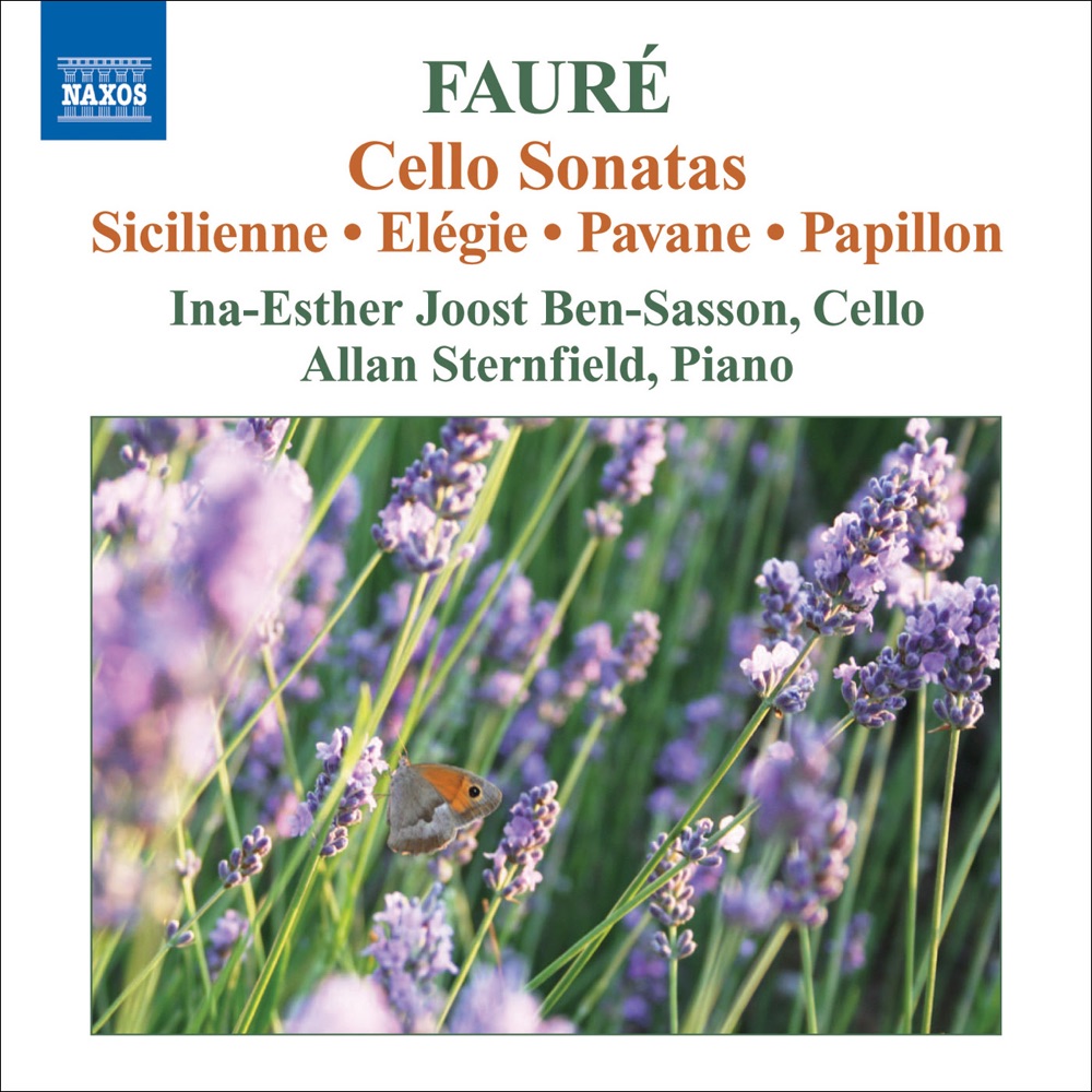 Обложка альбома «Faure, G.: Music for Cello and Piano» — Ina-Esther Joost Ben-Sasson & Allan Sternfield