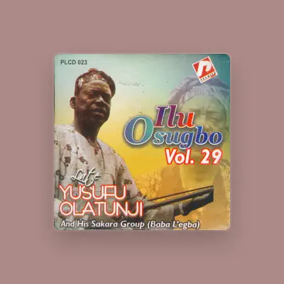 Listen to Late Yusufu Olatunji And His Sakara Group (Baba L'egba), watch music videos, read bio, see tour dates & more!