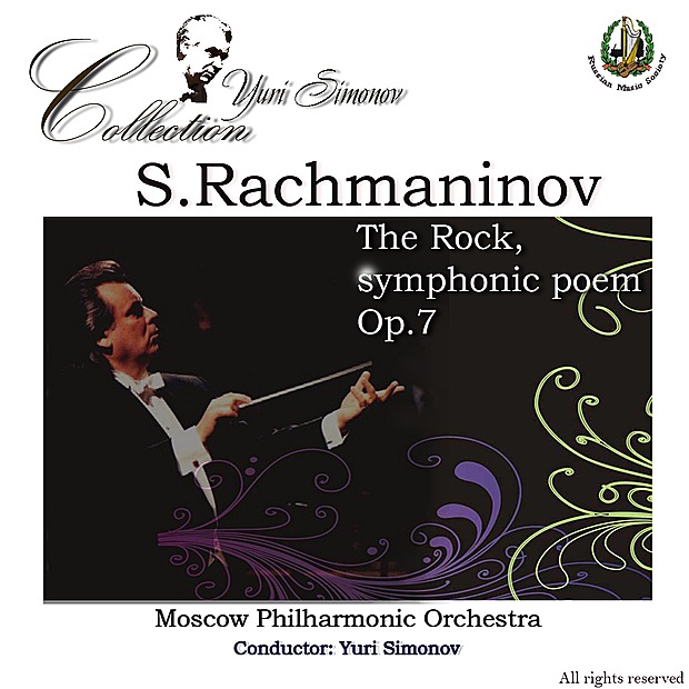 Обложка альбома «Rachmaninoff: The Rock» — Moscow Philharmonic Symphony Orchestra & Yuri Simonov