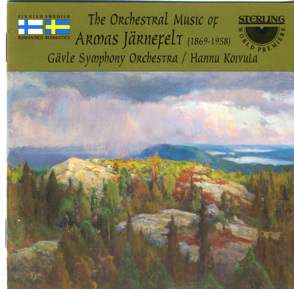 Обложка альбома «Armas Järnefelt: Orchestral Works» — Gävle Symphony Orchestra & Hannu Koivula