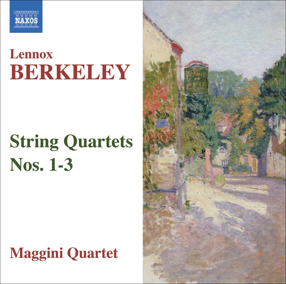 Обложка альбома «Berkeley: String Quartets Nos. 1-3» — Maggini Quartet