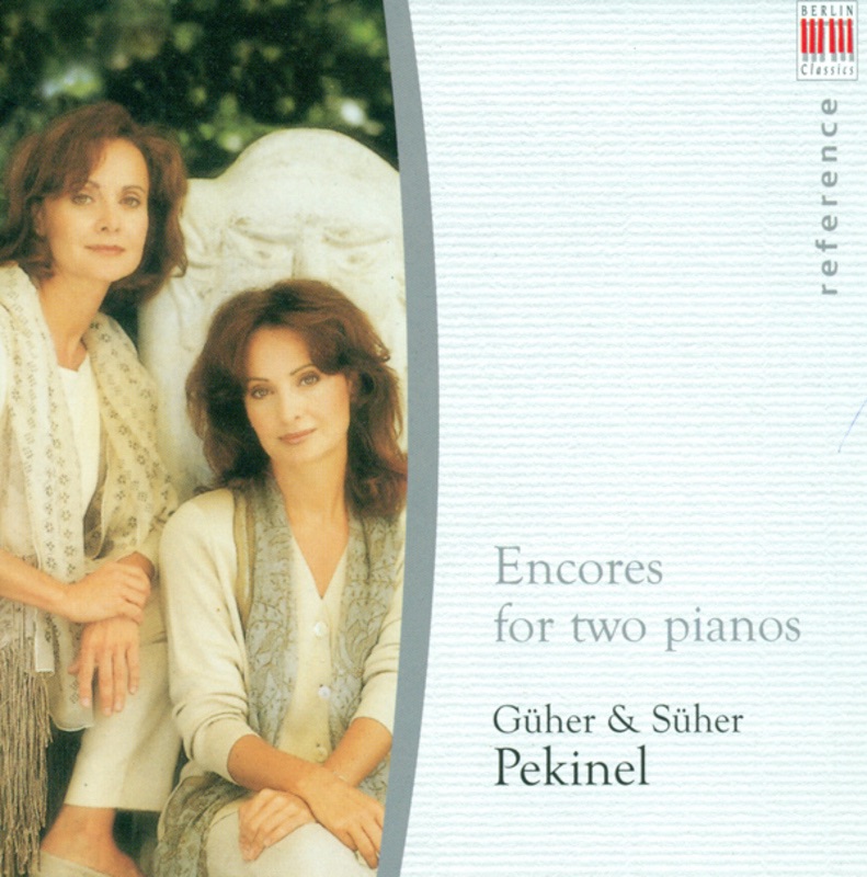 Обложка альбома «Encores for Two Pianos» — Güher Pekinel & Süher Pekinel
