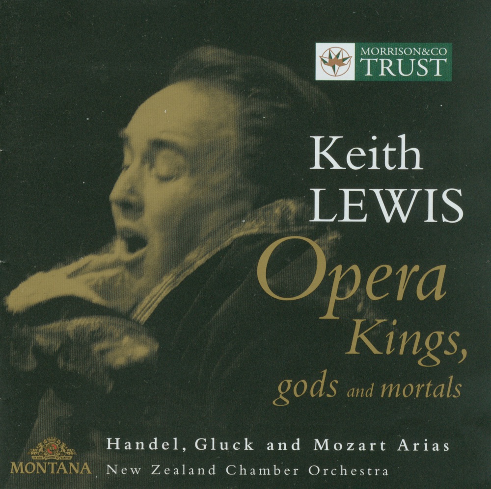 Обложка альбома «Handel - Gluck - Mozart: Tenor Opera Arias» — Keith Lewis, Kenneth Young & New Zealand Chamber Orchestra