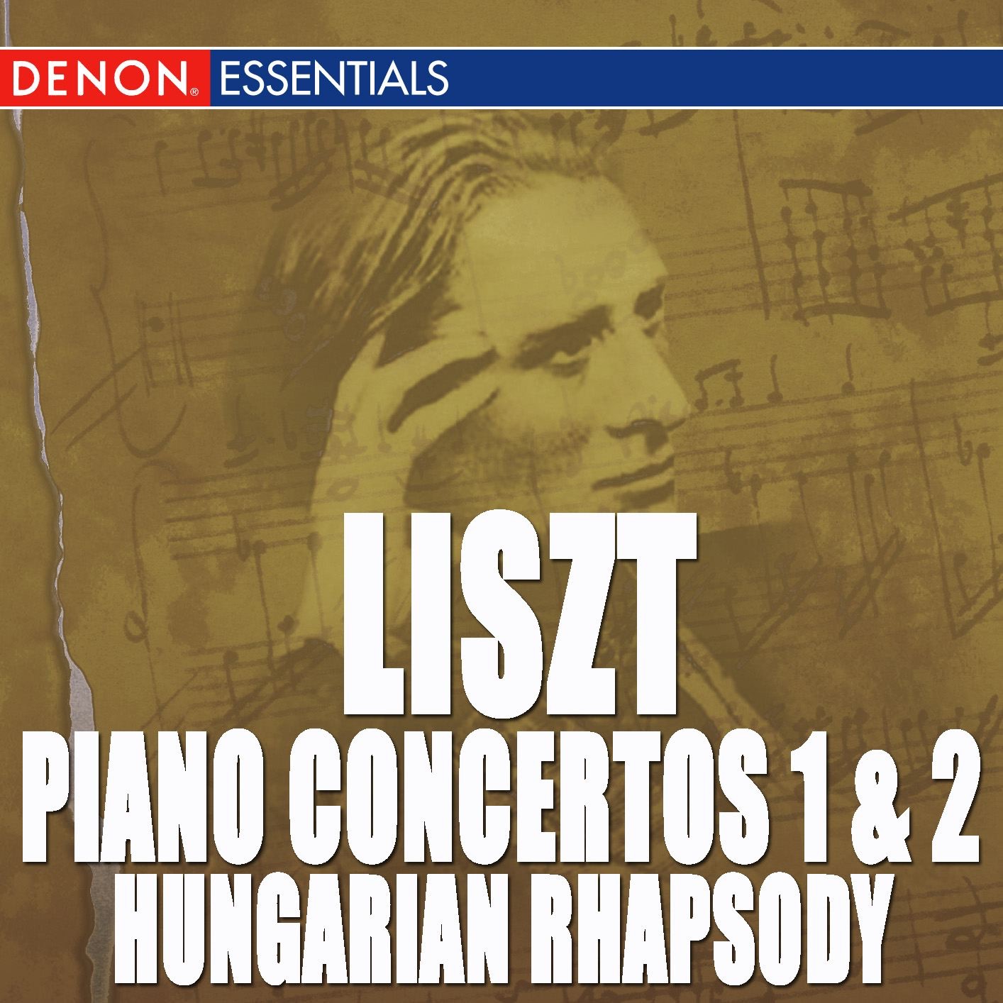 Liszt: Piano Concertos by Dieter Goldmann & Süddeutsche Philharmonie album cover