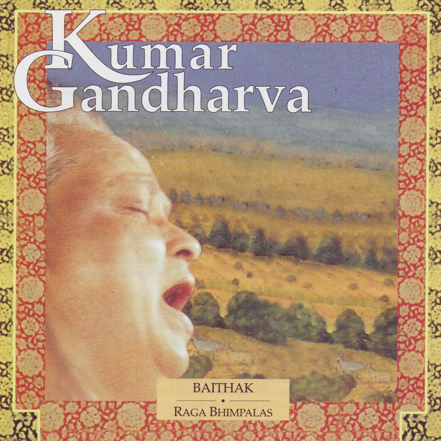 Baithak - Raga Bhimpalas - Volume 1 by Kumar Gandharva album cover