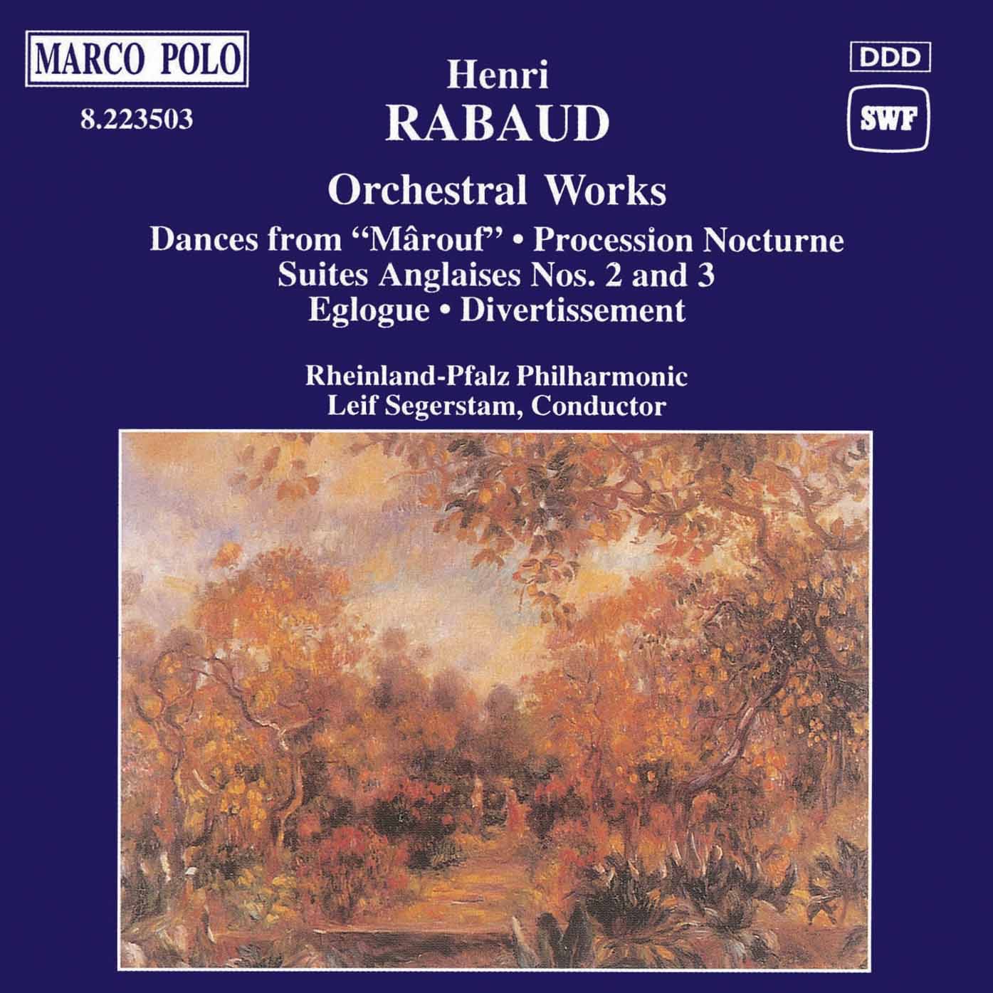 Rabaud: Orchestral Works by Rheinland-Pfalz State Philharmonic Orchestra album cover