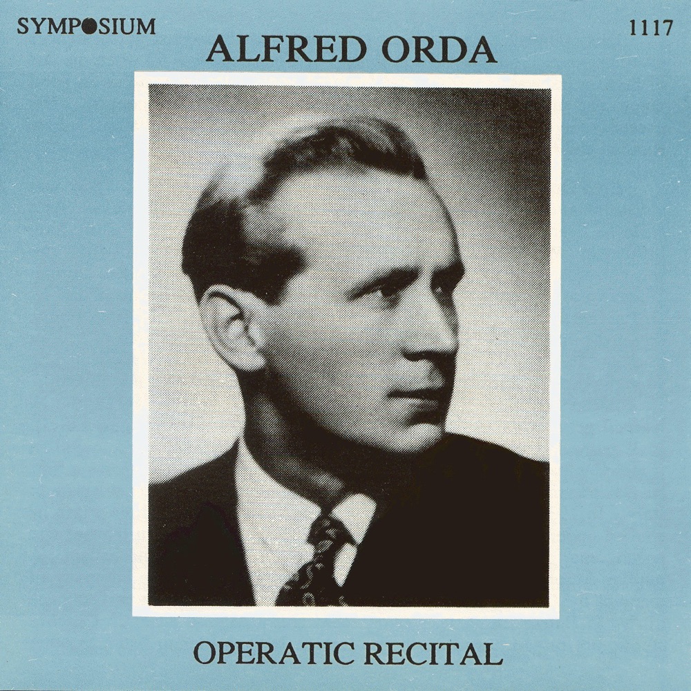 Обложка альбома «Operatic Recital: Alfred Orda (1963-1977)» — Polish National Radio Symphony Orchestra, Polish Radio Symphony Orchestra in Warsaw, Stefan Rachon, Henryk Debich, Alfred Orda & Krzysztof Missona