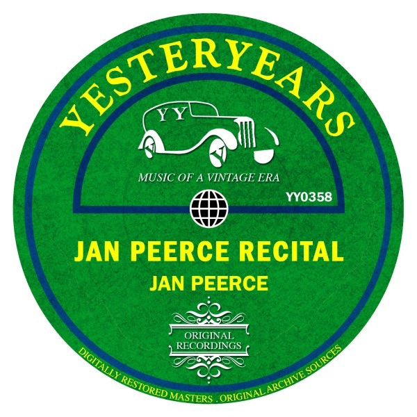Jan Peerce Recital