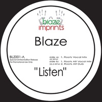 The Blaze Mixes: Listen - EP (Vinyl, Collection) - Blaze