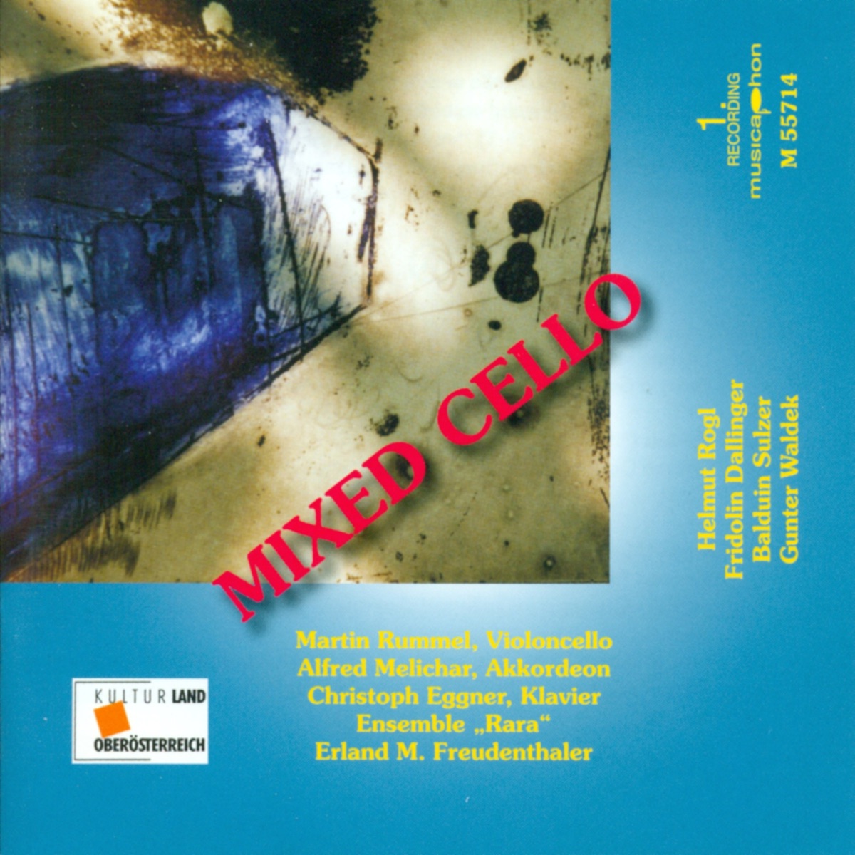 Cello Recital: Rummel, Martin - Rogl, H. - Dallinger, F. - Sulzer, B. - Waldek, G. (Mixed Cello) cover art