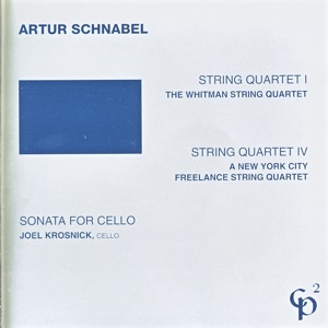 String Quartets 1 & 4/Sonata for Cello