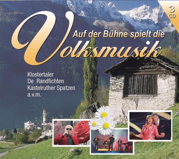 Auf der Bühne spielt die Volksmusik
