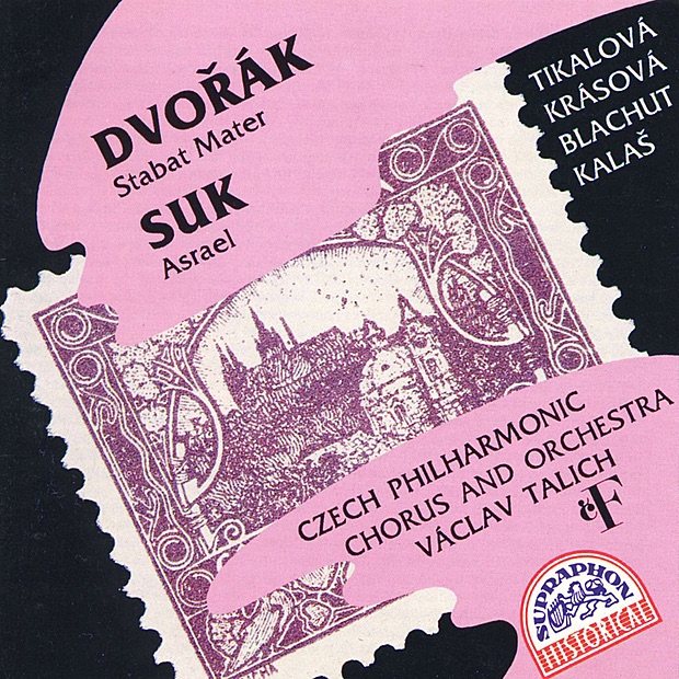 Обложка альбома «Dvořák, Suk: Stabat Mater - Asrael» — Czech Philharmonic & Václav Talich
