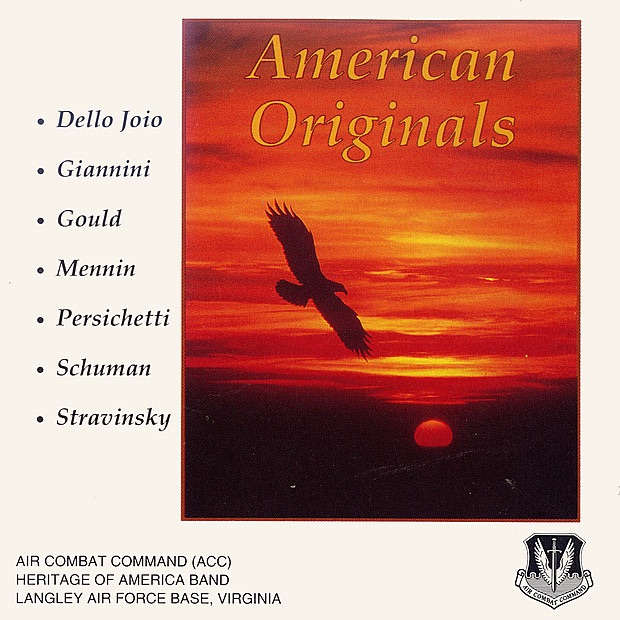 Обложка альбома «American Originals» — Air Combat Command Heritage of America Band