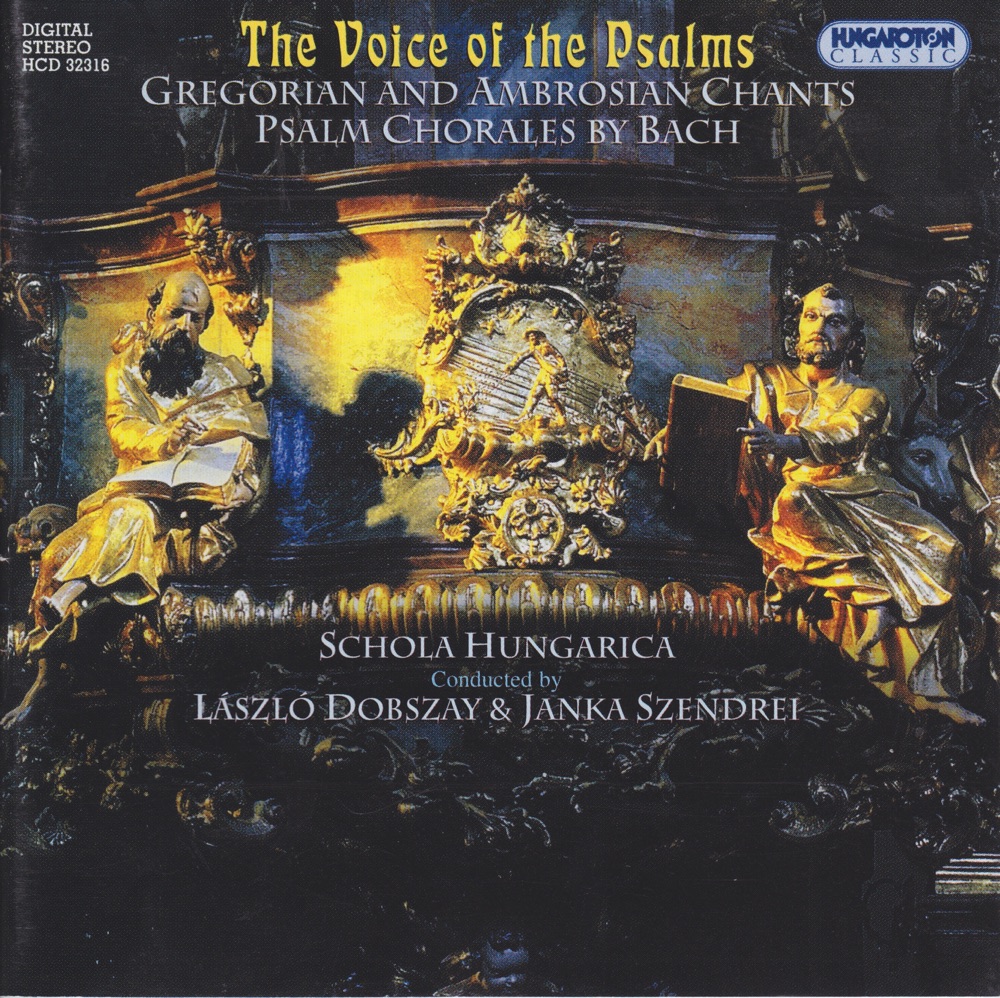 Обложка альбома «The Voice of the Psalms» — Schola Hungarica