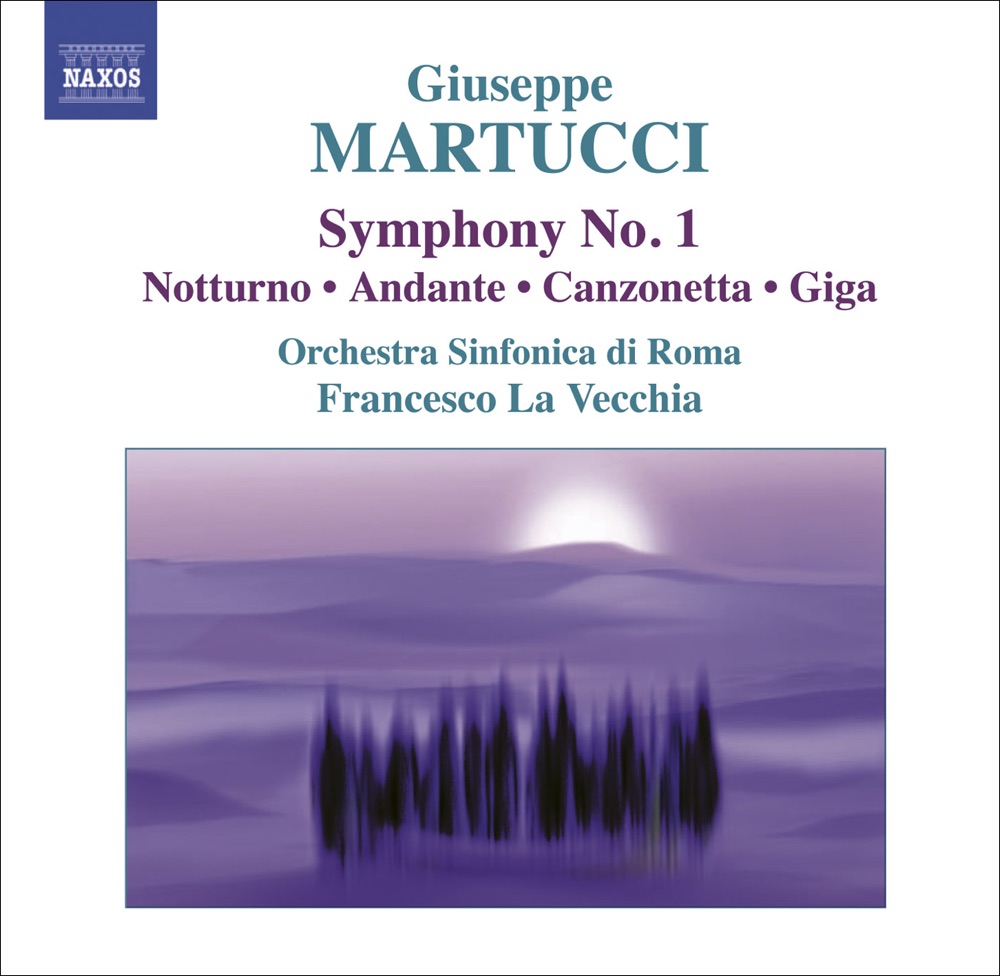 Обложка альбома «Martucci: Symphony No. 1» — Rome Symphony Orchestra, Francesco La Vecchia & Andrea Noferini