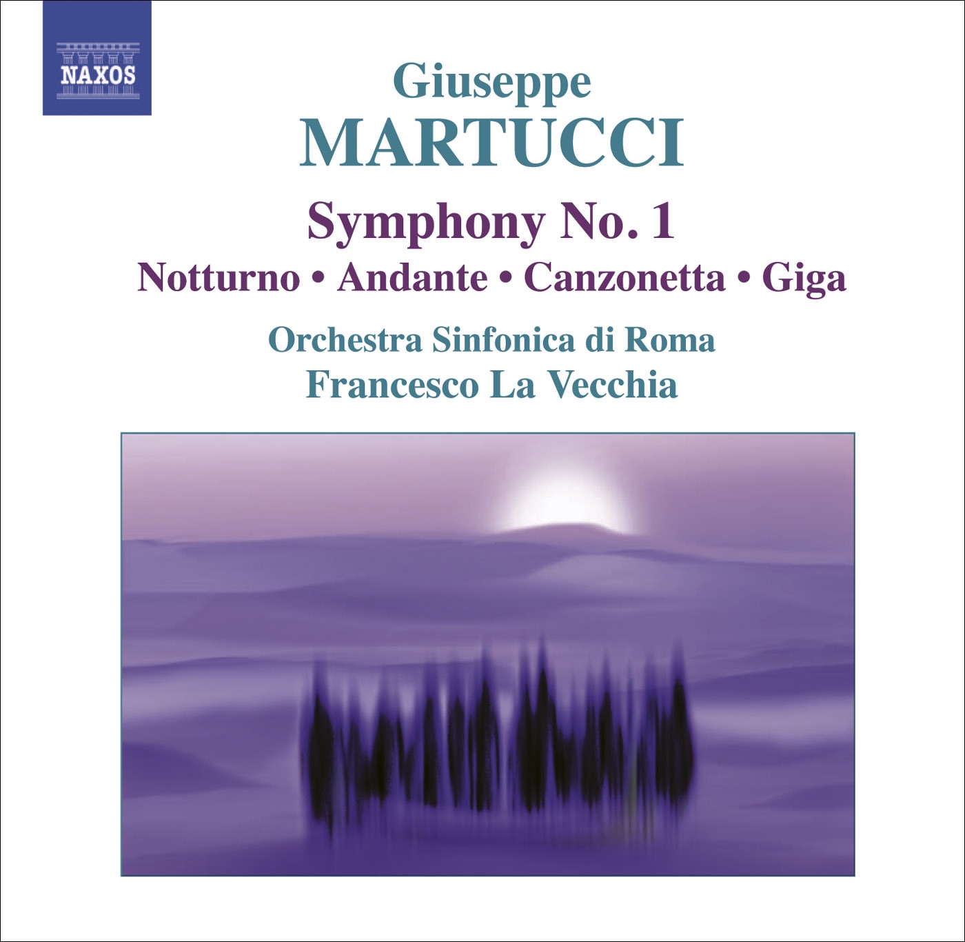Martucci: Symphony No. 1 by Rome Symphony Orchestra, Francesco La Vecchia & Andrea Noferini album cover
