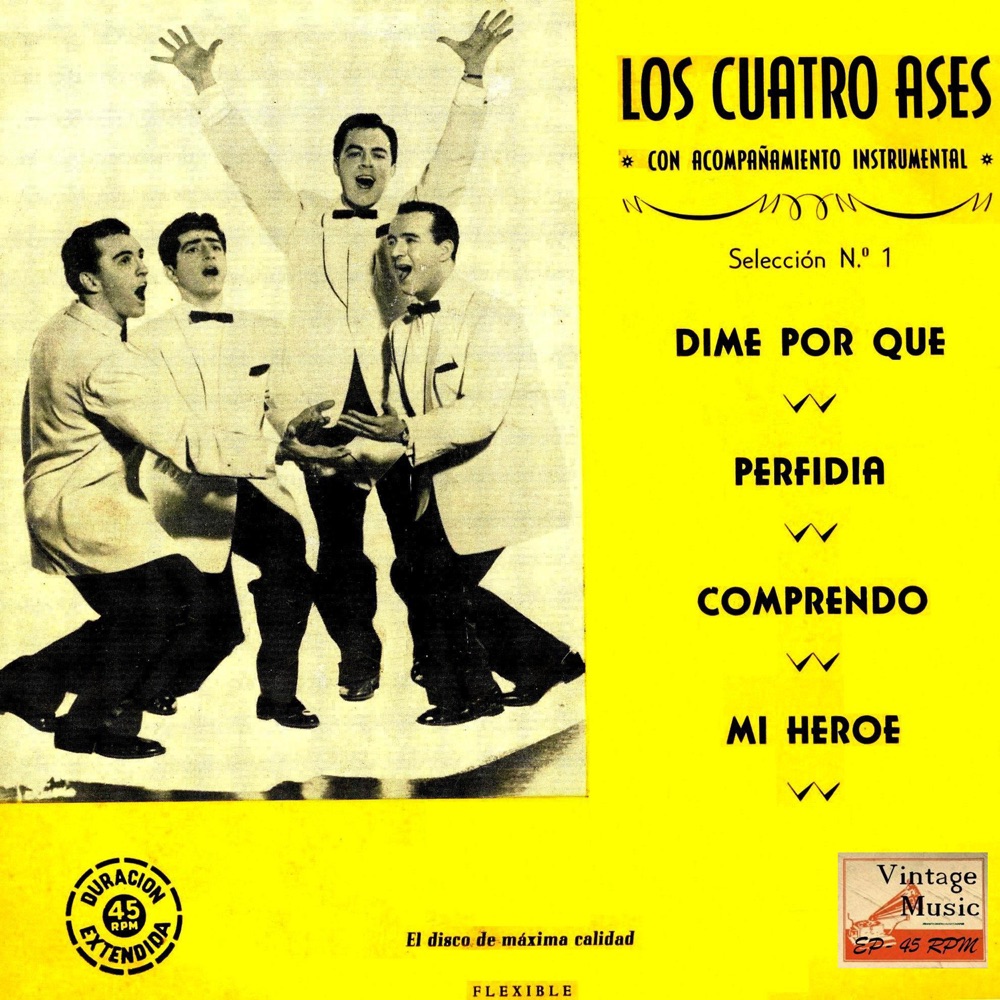 Обложка альбома «Vintage Vocal Jazz / Swing Nº 56 - EPs Collectors, "Perfidia"» — The Four Aces
