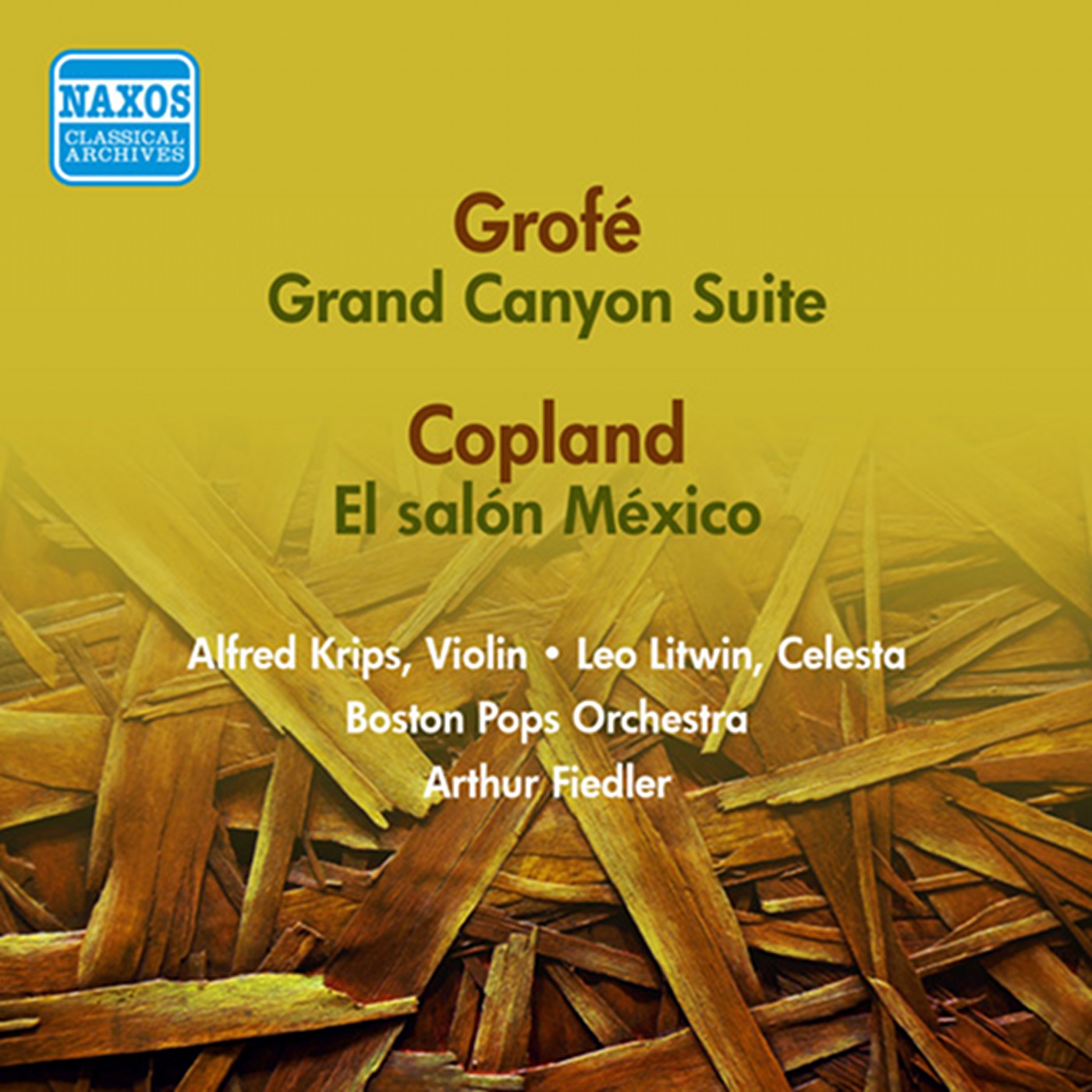 Grofe, F.: Grand Canyon Suite - Copland, A.: El Salon Mexico (Fiedler) (1955)
