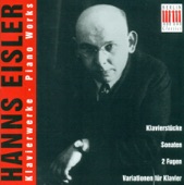 Eisler: Piano Music artwork