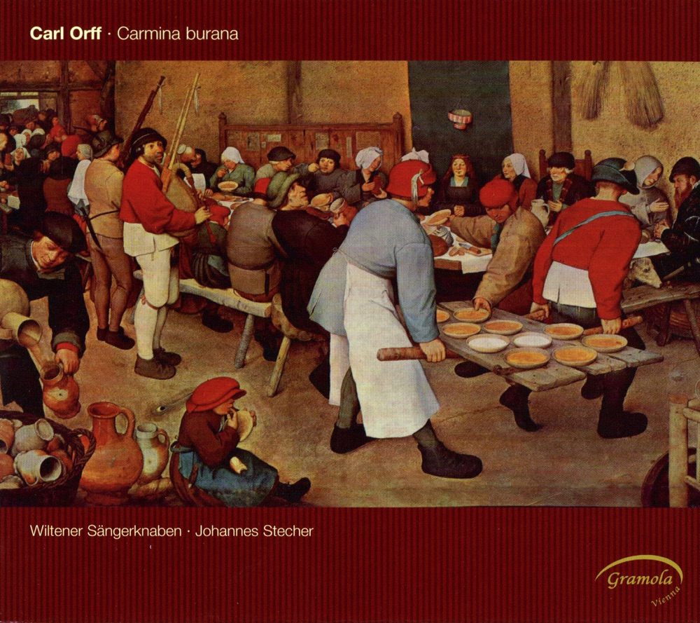 Обложка альбома «Orff: Carmina Burana» — Bernhard Landauer, Gudrun Sidonie Otto, Matthias Helm, Johannes Stecher, Wilten Abbey Boys' Choir, Telfs Music School Children's Choir, Duo d'Accord, Next Step, The & Martin Senfter