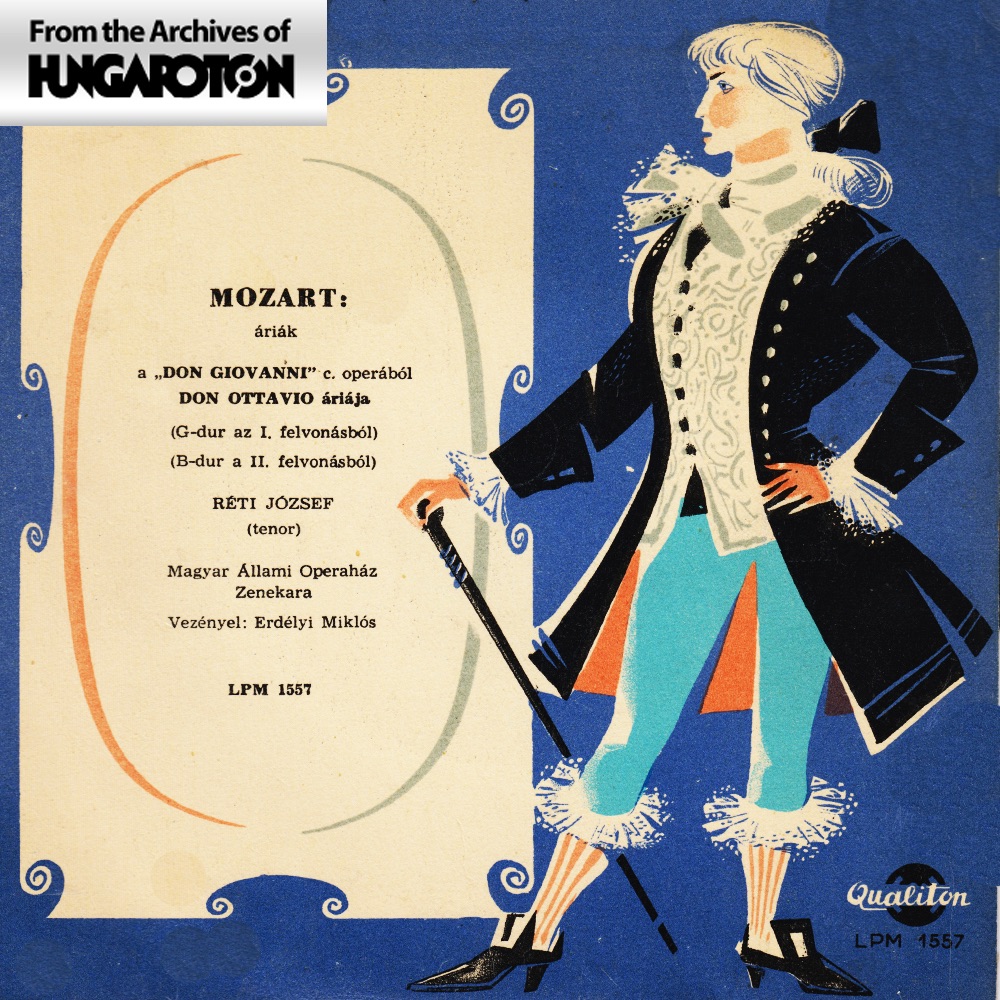 Обложка альбома «Don Giovanni - Ottavio 2 áriája - Single» — József Réti, Mikós Erdélyi & A Magyar Állami Operaház Zenekara