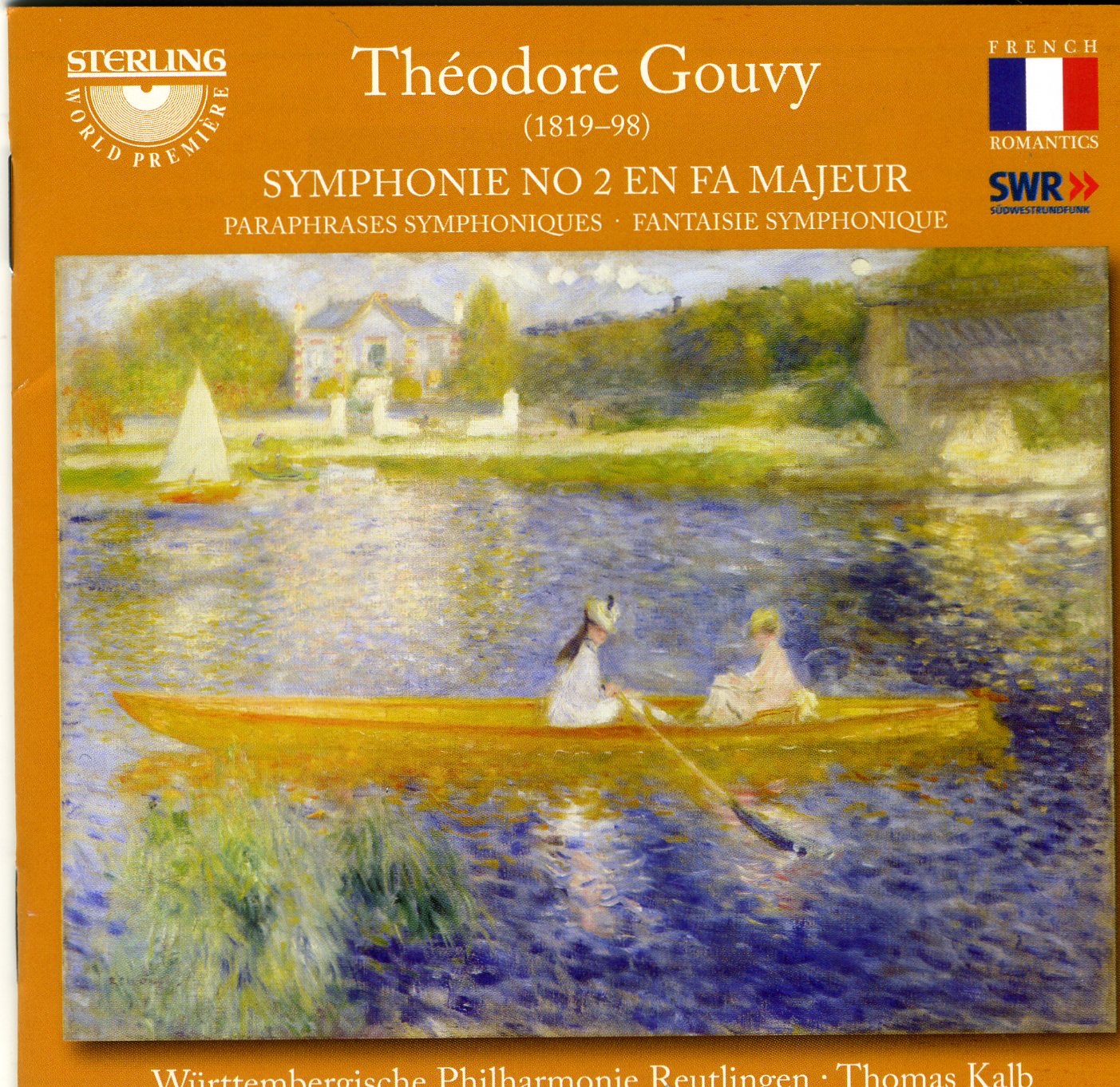 Gouvy: Symphony No. 2, Orchestral Works by Württembergische Philharmonie Reutlingen & Thomas Kalb album cover