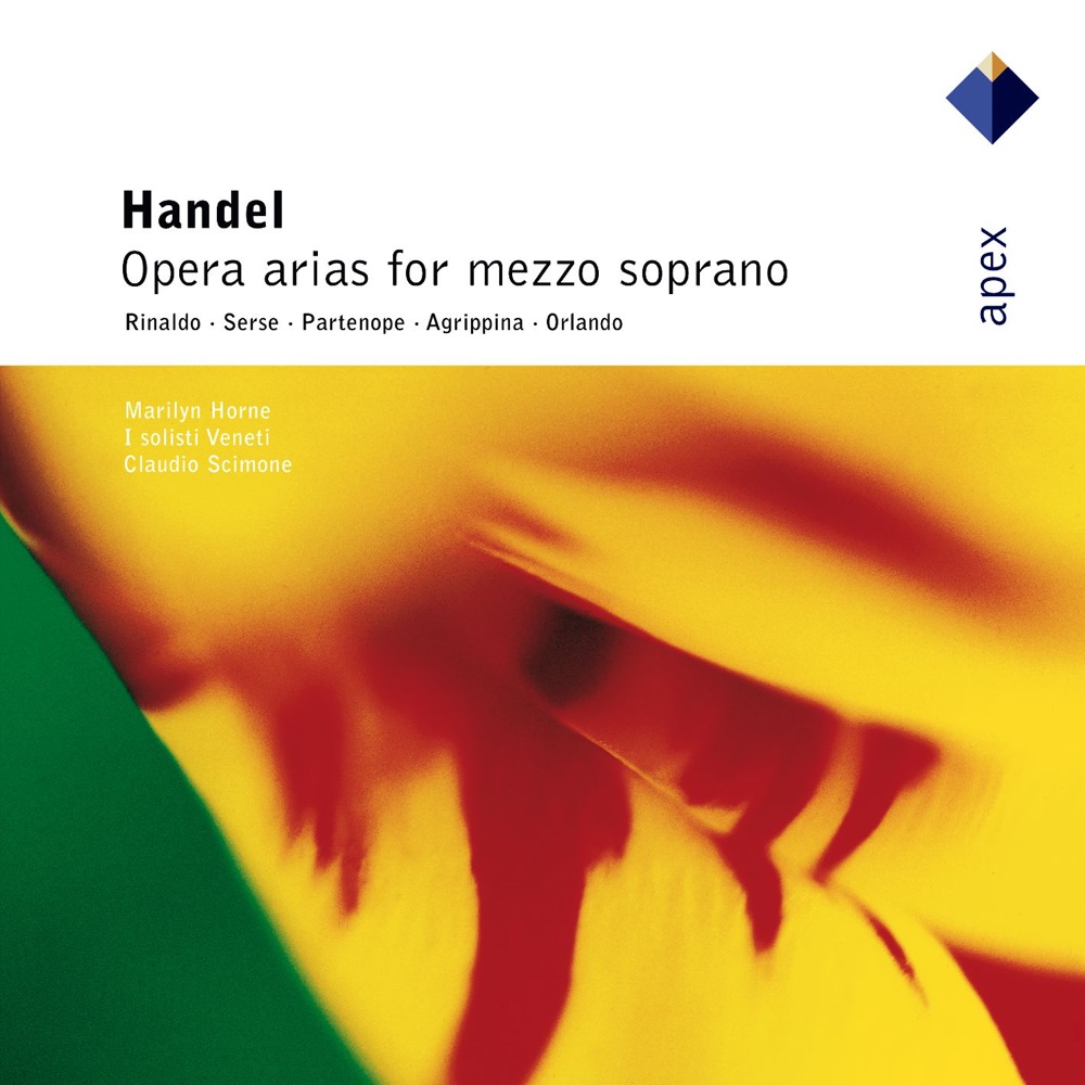Обложка альбома «Handel: Operatic Arias for Mezzo Soprano» — Claudio Scimone, I Solisti Veneti & Marilyn Horne