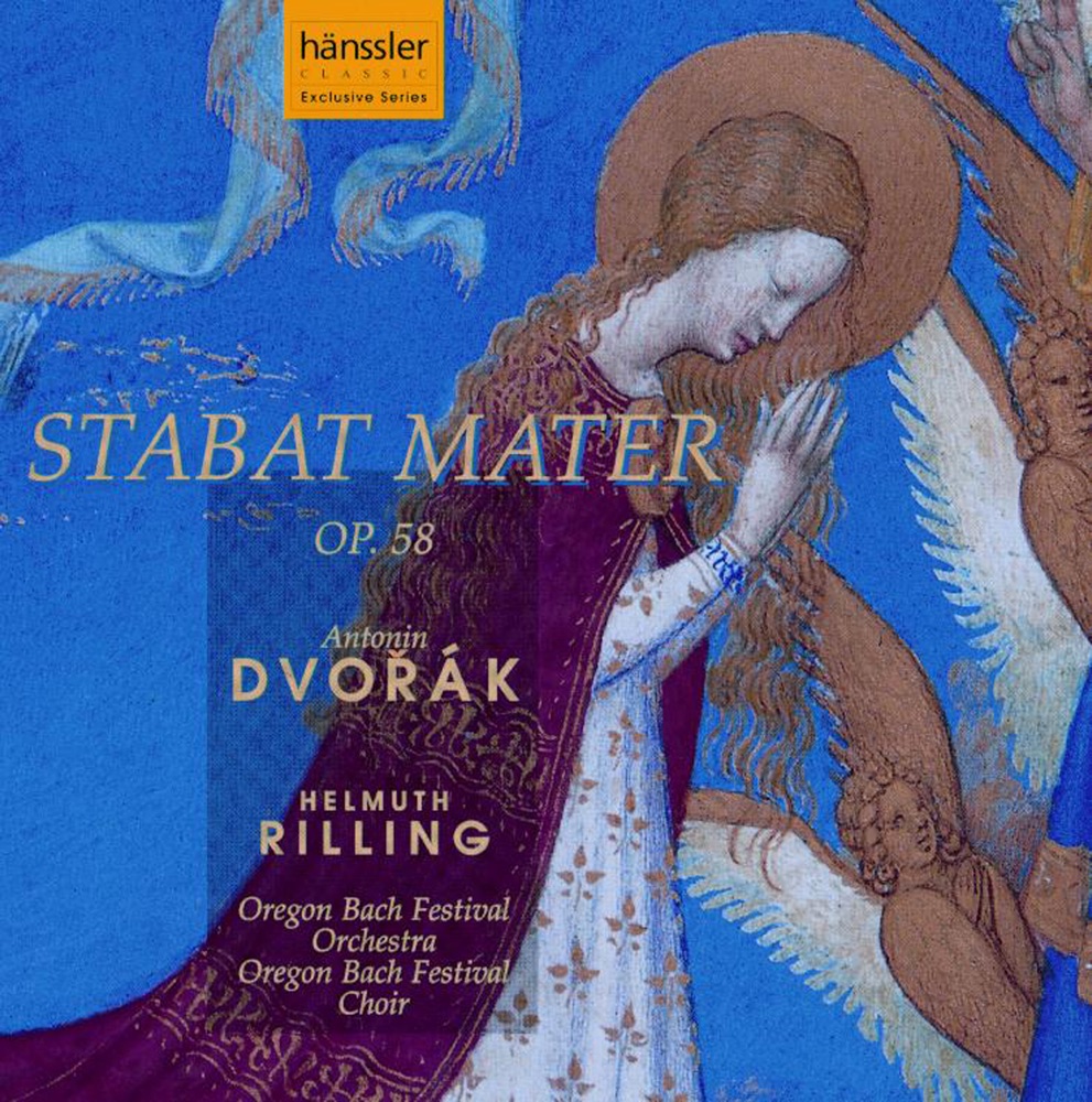 Обложка альбома «Dvorak: Stabat Mater, Op. 58» — Oregon Bach Festival Choir, James Taylor, Thomas Quasthoff, Ingeborg Danz, Oregon Bach Festival Orchestra, Marina Shaguch & Helmuth Rilling