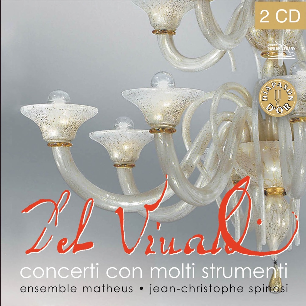 Обложка альбома «Vivaldi : Coffret des concerti con molti strumenti» — Ensemble Matheus & Jean-Christophe Spinosi