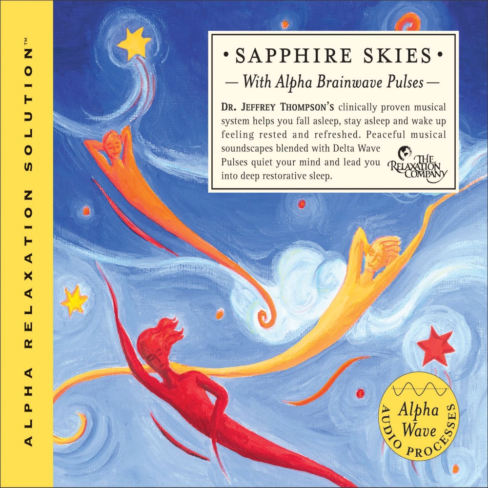Обложка альбома «Sapphire Skies» — Mick Rossi & Dr. Jeffrey Thompson