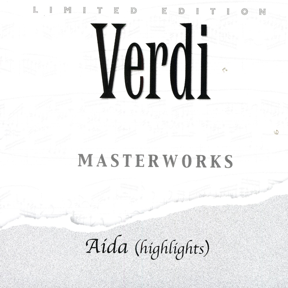 Обложка альбома «Giuseppe Verdi: Aida (Highlights)» — Coro Dell'Arena Di Verona, Nello Santi & Orchestra Dell'Arena Di Verona
