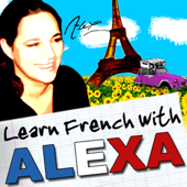 French for Beginners: Part 1: Lessons 1 to 13 (Unabridged) - Alexa Polidoro Cover Art