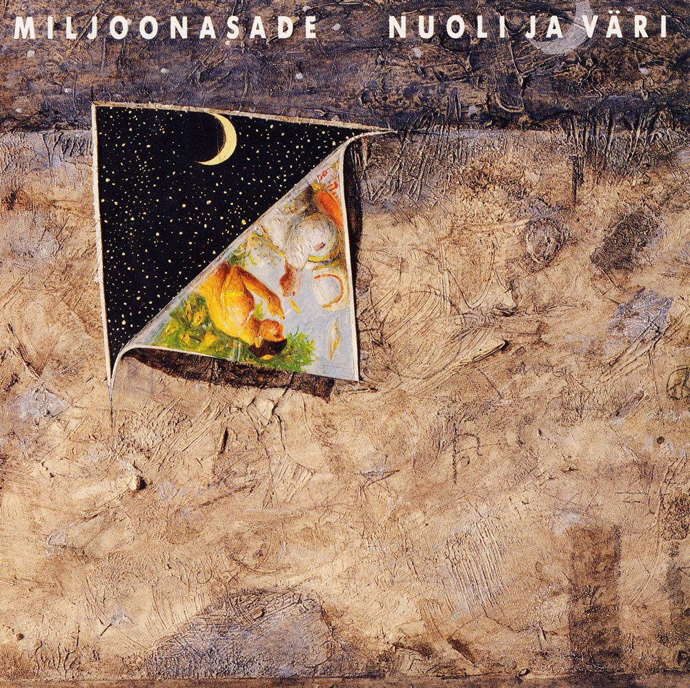 Nuoli ja väri by Miljoonasade album artwork