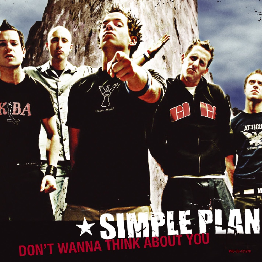Обложка альбома «Don't Wanna Think About You (From "Scooby-Doo 2: Monsters Unleashed") - Single» — Simple Plan